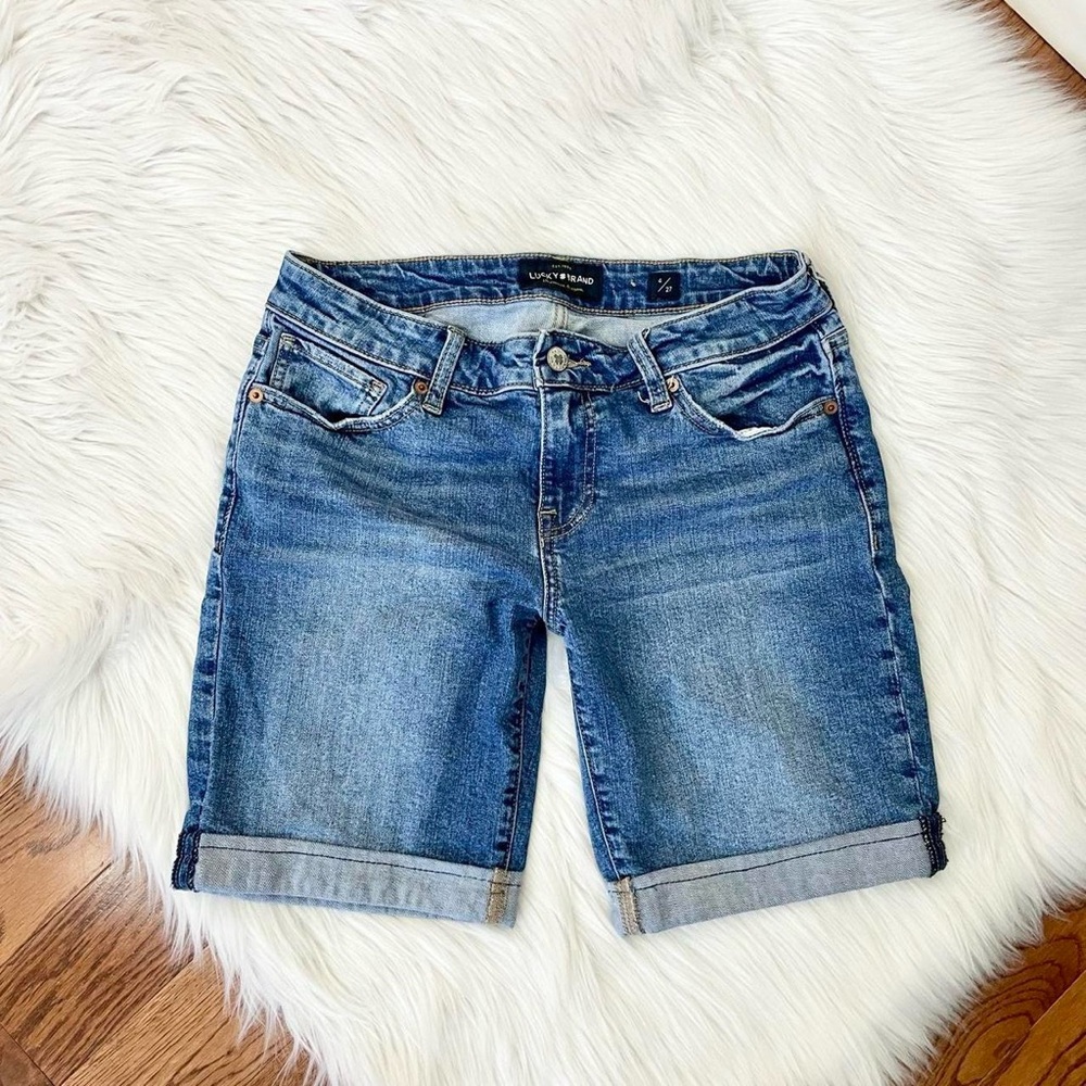 Lucky Brand bermuda jean shorts 🩵